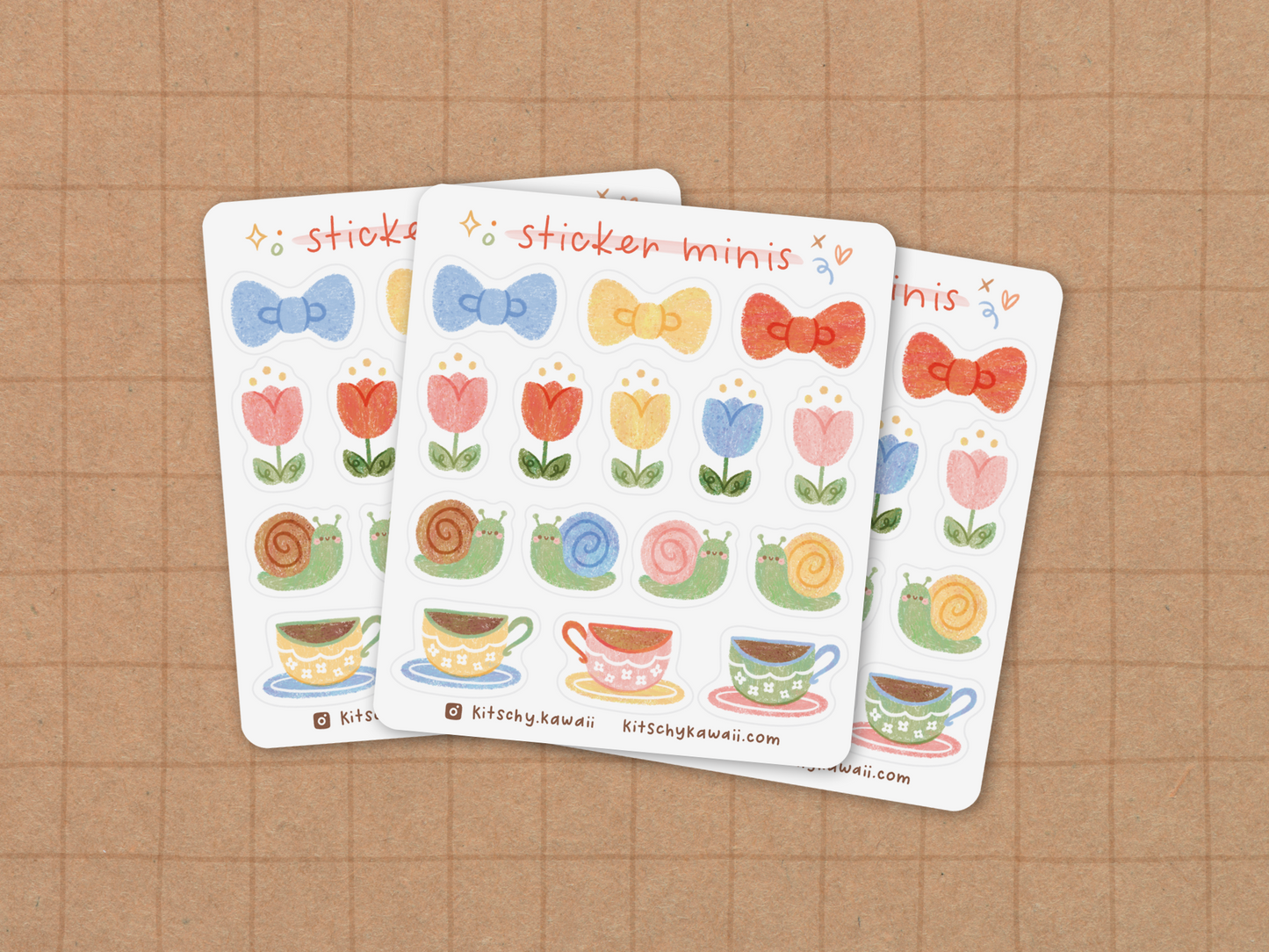 Hello Friends Mini Sticker Sheet