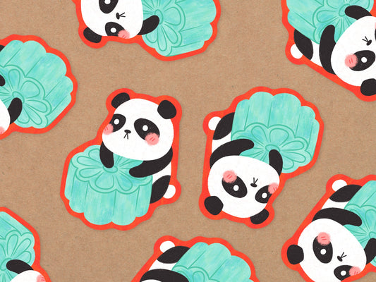 Panda Vinyl Sticker