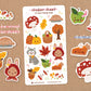 Autumn Sticker Sheet