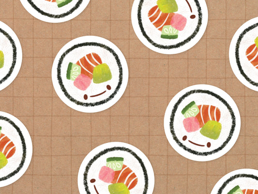 Sushi Vinyl Sticker