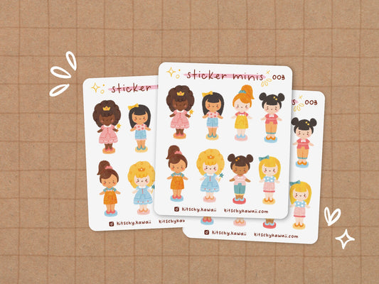 Pocket Pals Sticker Sheet