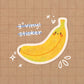 Banana Vinyl Sticker