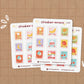 Stamp Mini Sticker Sheet