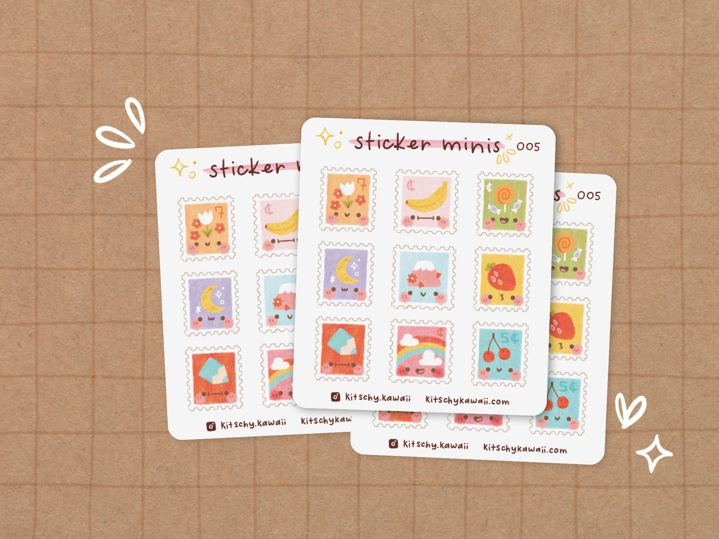Stamp Mini Sticker Sheet