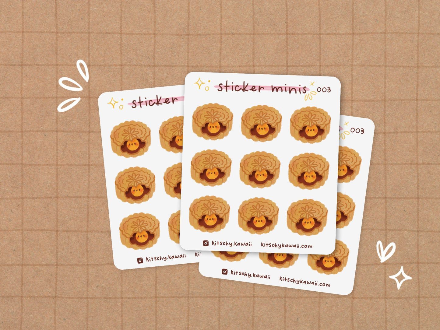 Mooncake Sticker Sheet