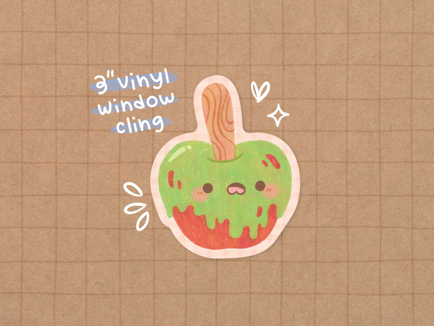 Poison Apple Window Cling
