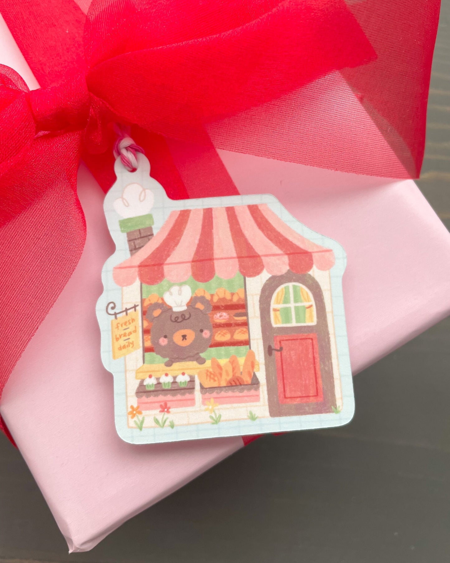 Bakery Bear Gift Tag Pack