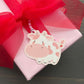 Strawberry Cow Gift Tag Pack