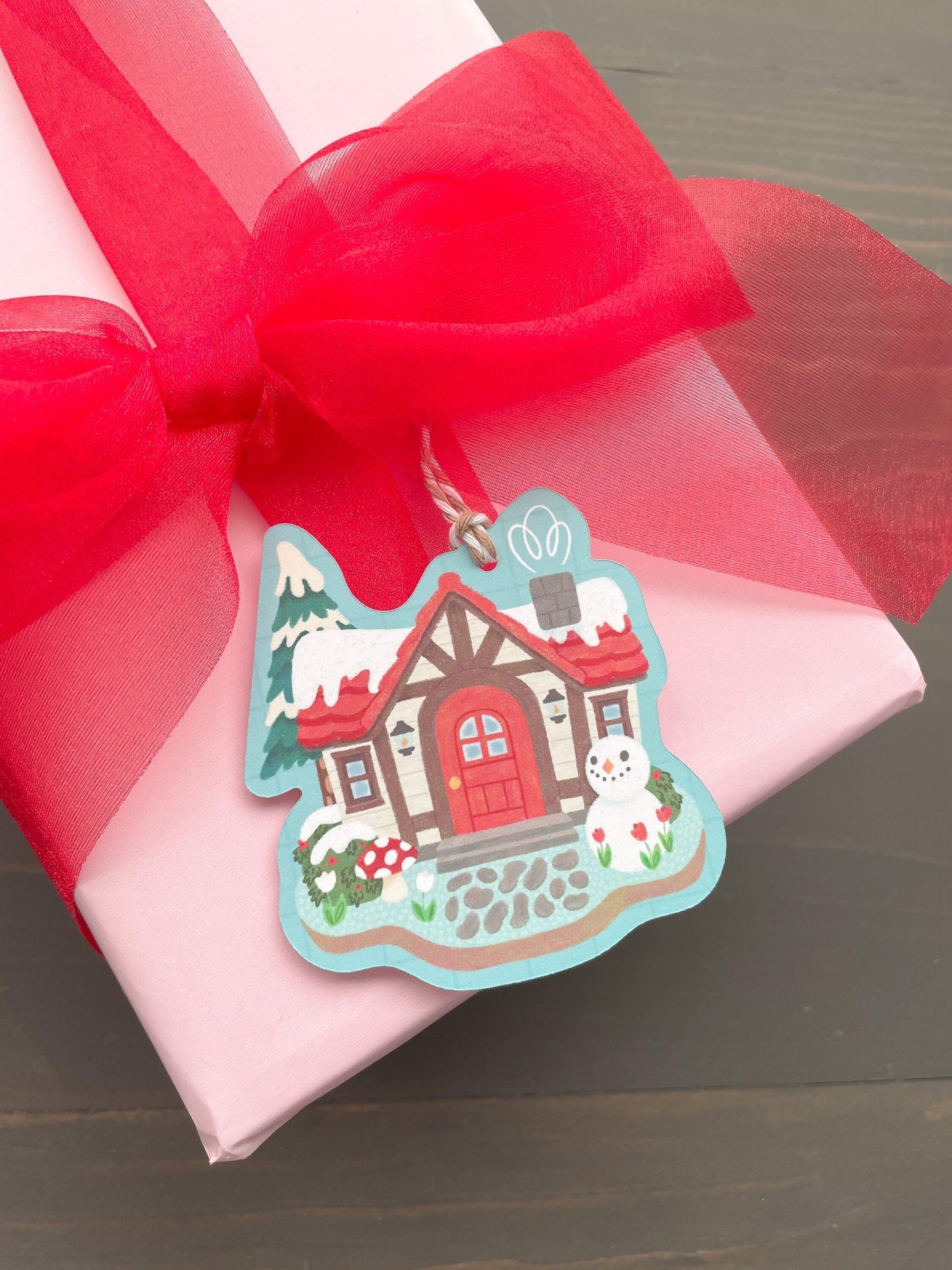 Winter Animal Crossing Gift Tag Pack