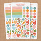 Deco Vinyl Sticker Sheet - 001