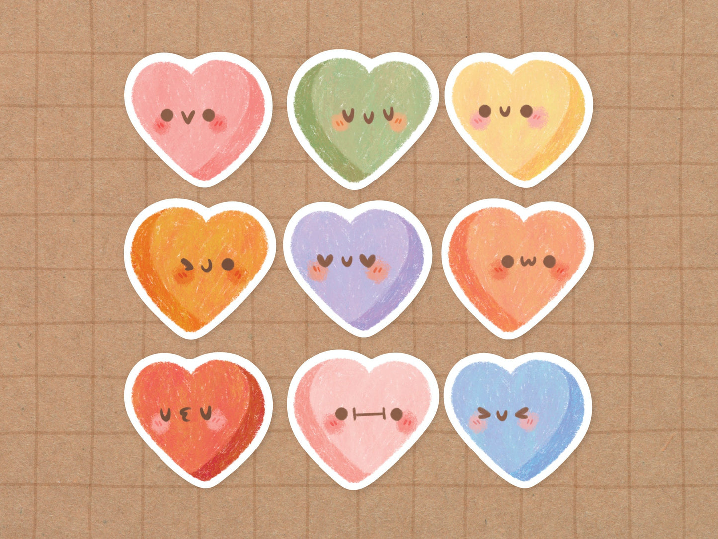 Conversation Hearts Magnet Pack