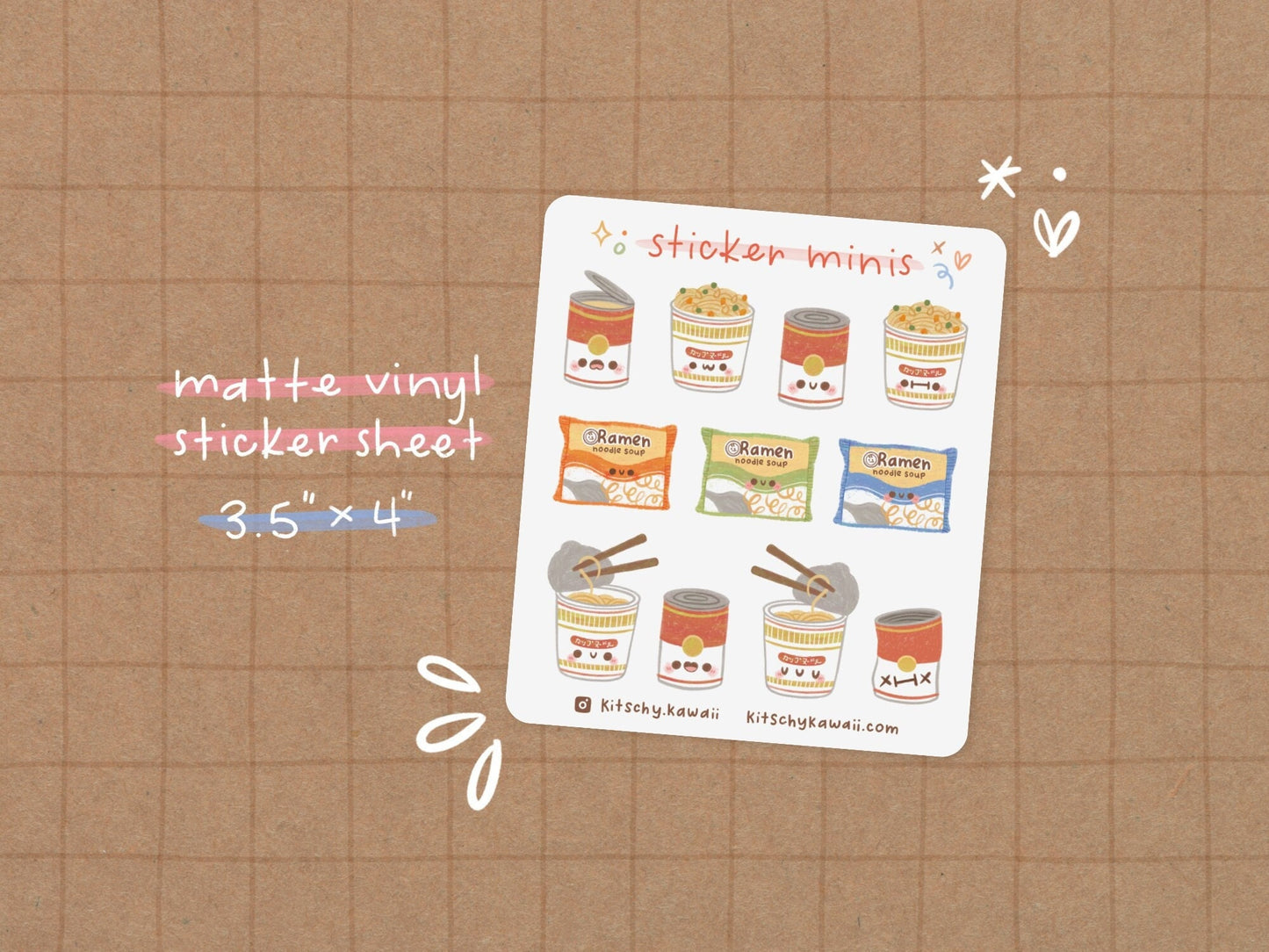 Soup Mini Sticker Sheet