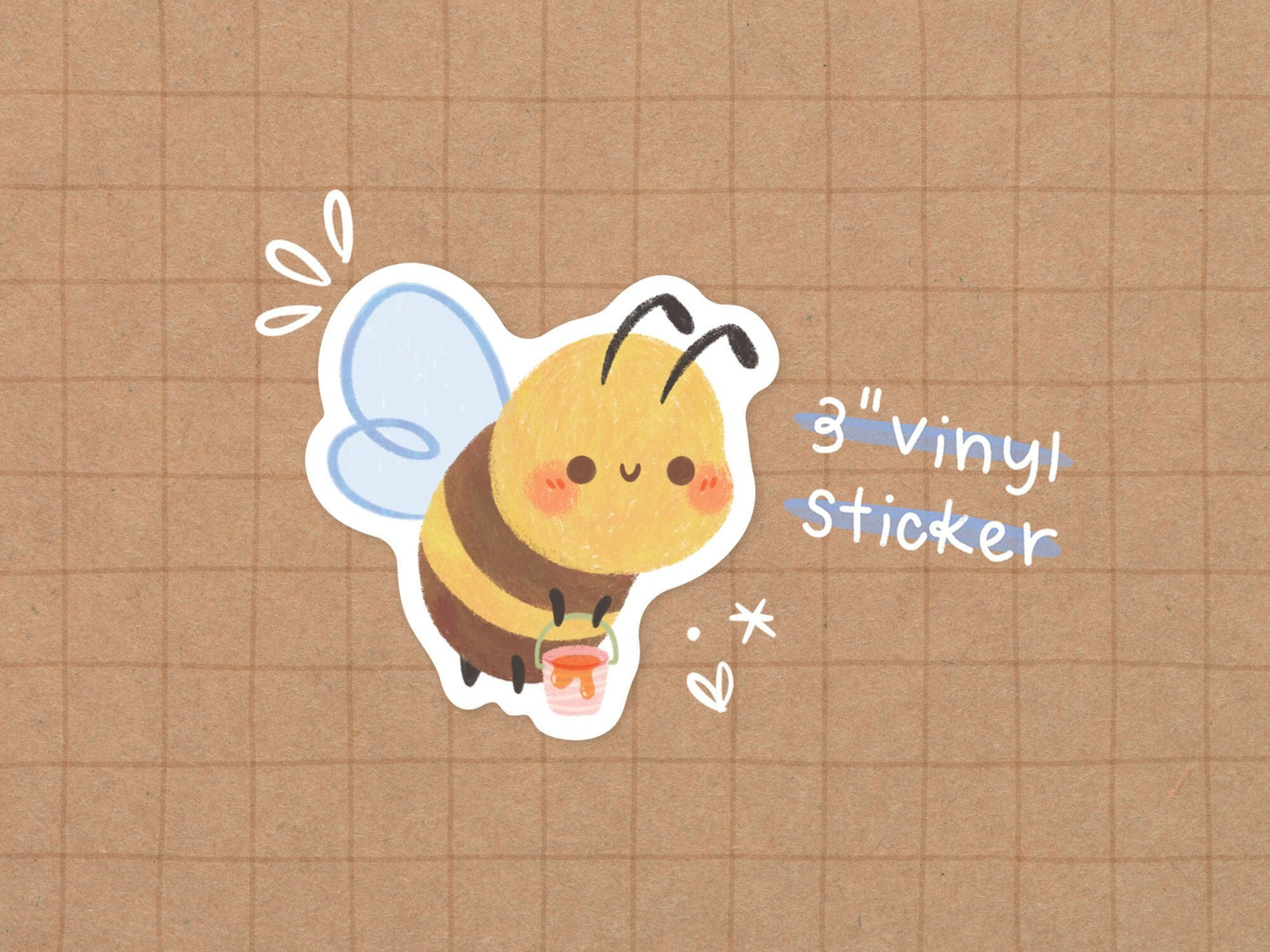 Bumble Bee Vinyl Sticker