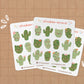 Cactus Mini Sticker Sheet