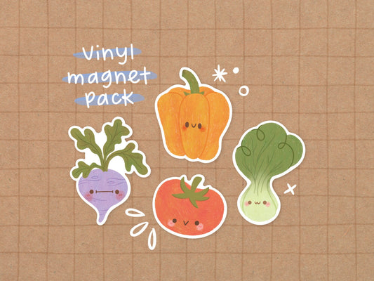 Vegetable Magnet Pack A