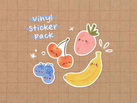 Fruit Vinyl Sticker Pack