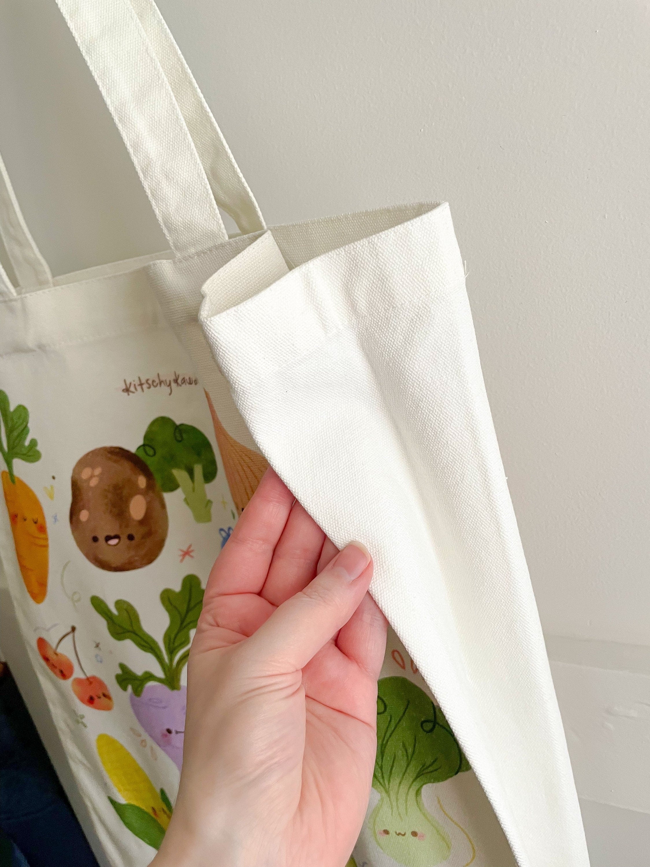 Clean Planet Eco Veggie Cotton Vegetable Storage Bag for Fridge,vegetable  bag for shopping- Eco-Friendly, Non-Toxic, Multipurpose (Natural Set of 6,  2 Large - 13