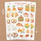 Cheese Sticker Sheet