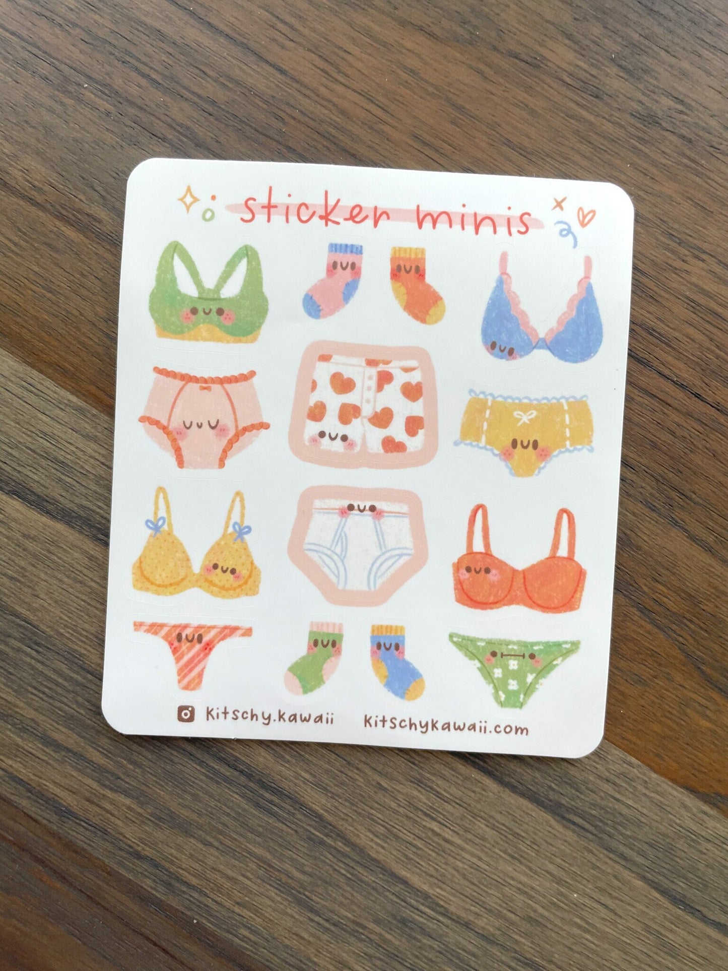 Laundry Mini Sticker Sheet