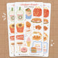 Fast Food Sticker Sheet