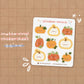 Pumpkin Mini Sticker Sheet
